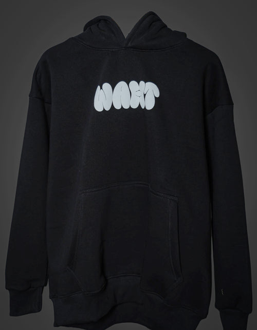 Blood On Hands Black Oversized Hoodie