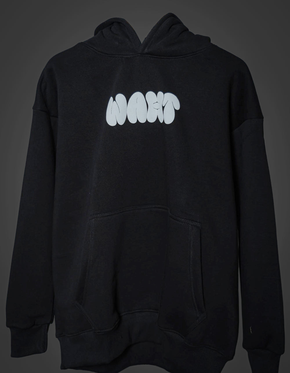 Blood On Hands Black Oversized Hoodie