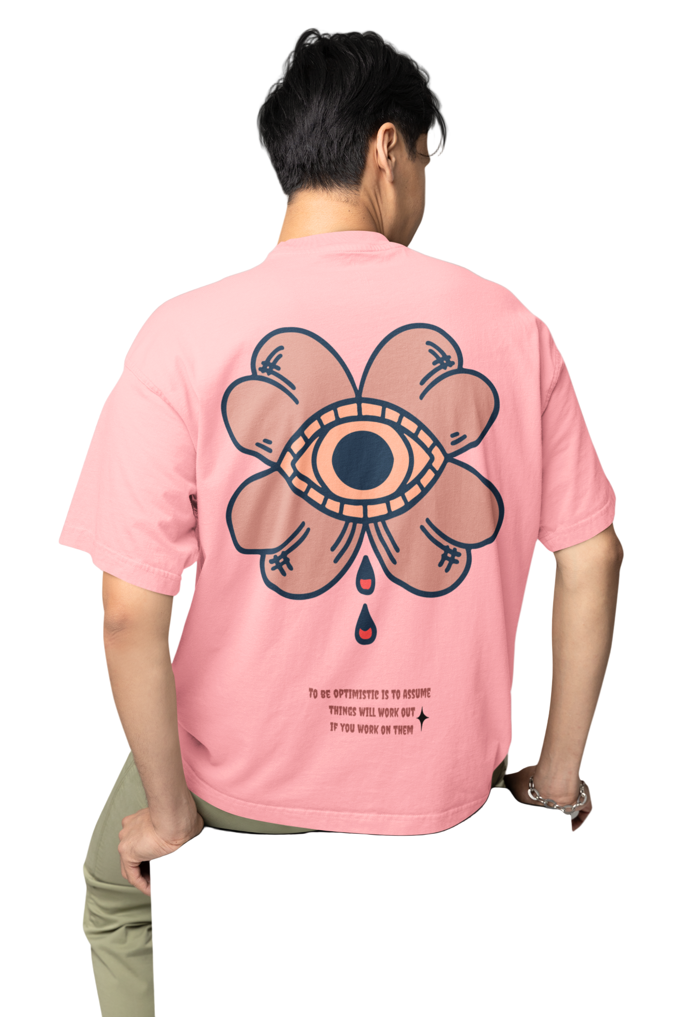 Pink Optimism Graphic T-Shirt