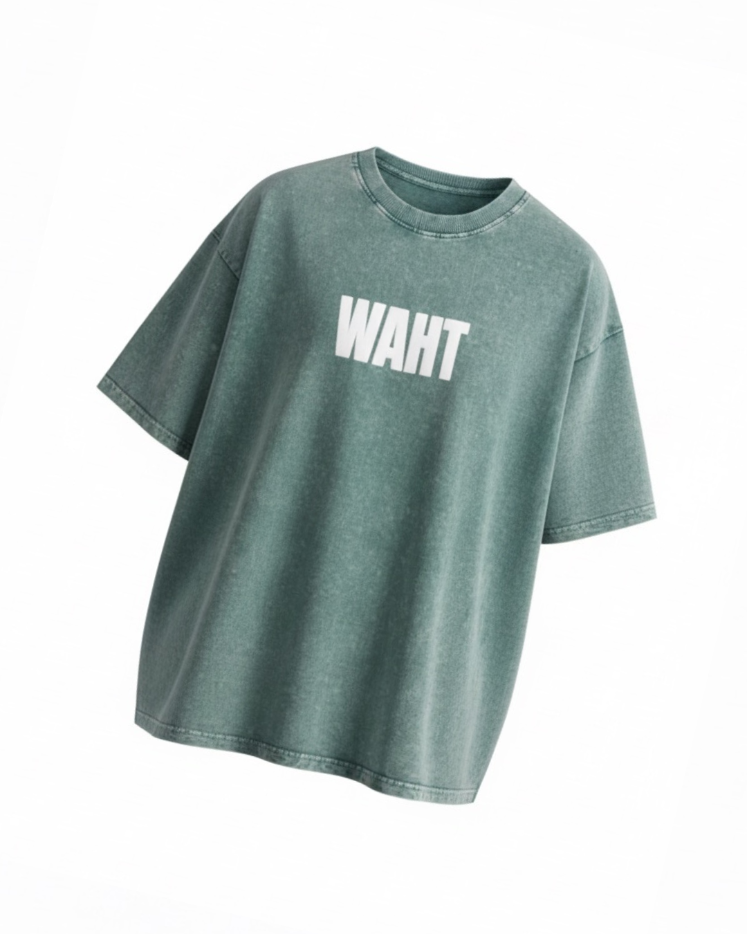 Green Washed Oversized T-Shirt