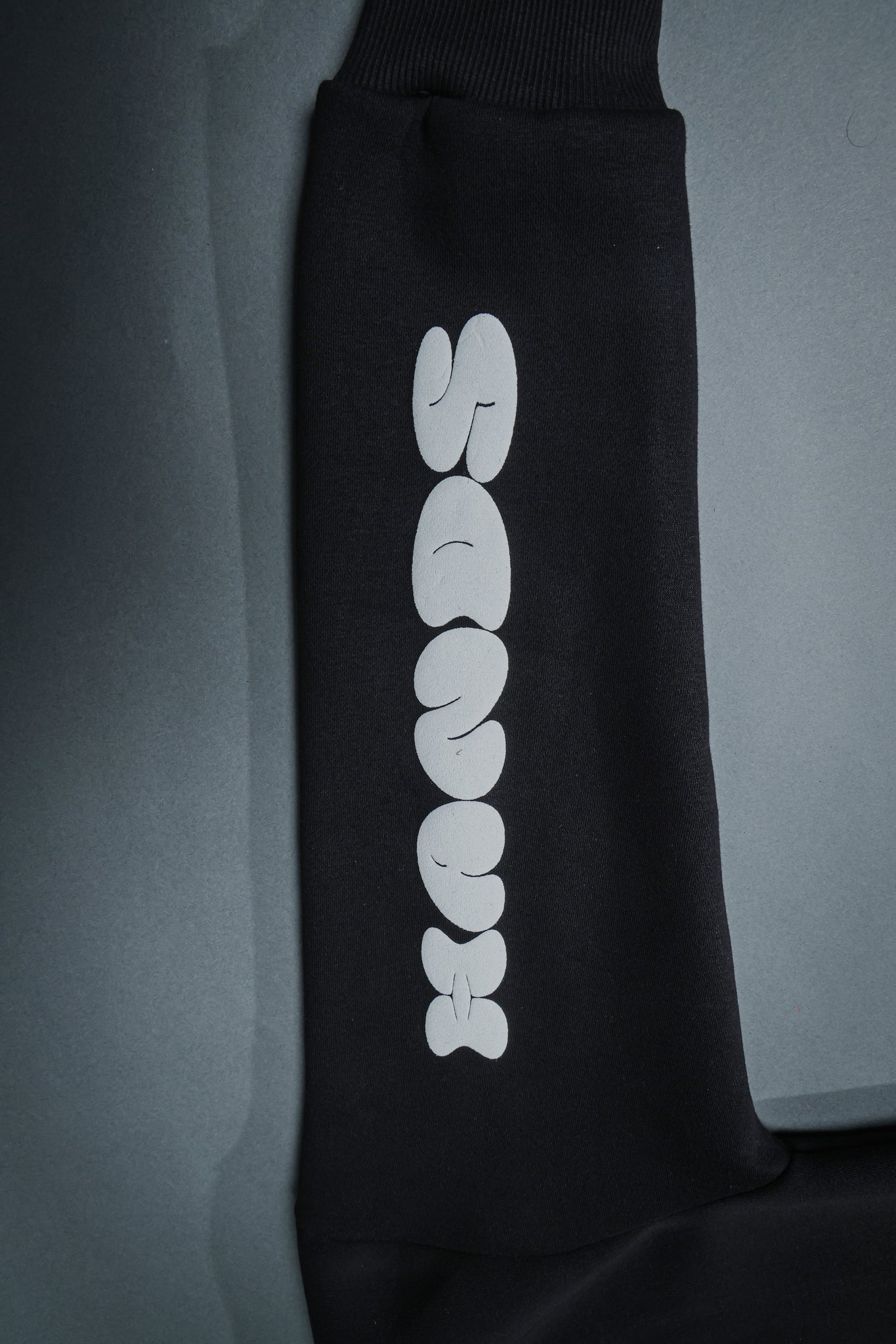 Blood On Hands Black Oversized Hoodie