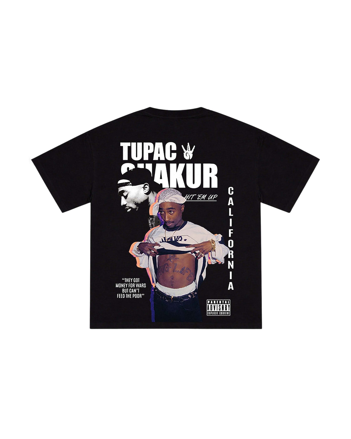 Tupac Shakur Oversized T-shirt