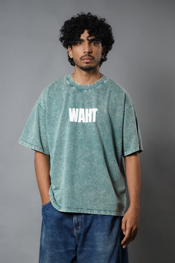 Green Washed Oversized T-Shirt