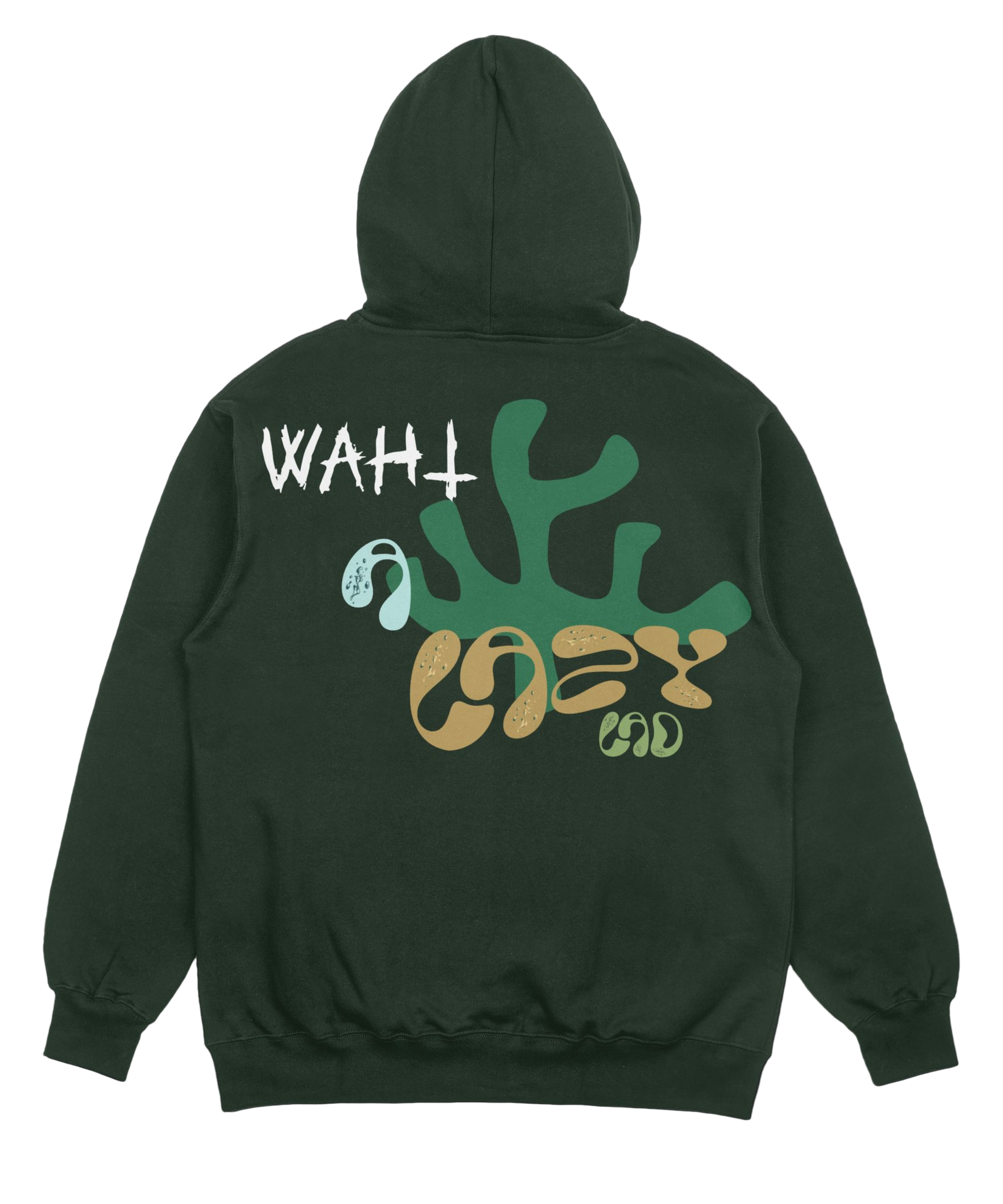 Green Lazy Lad Oversized Hoodie