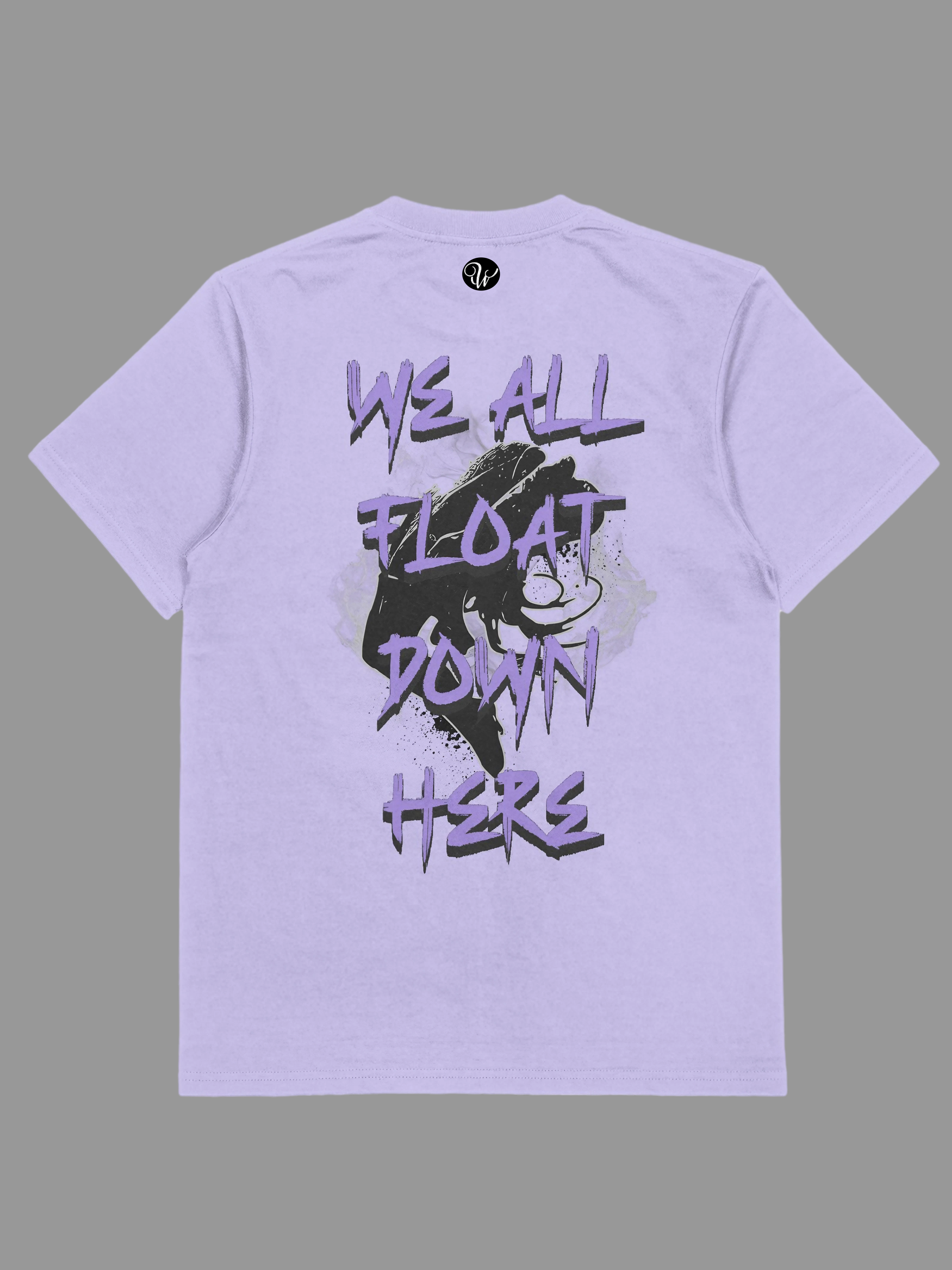 Float Down Lavender Oversized T-Shirt