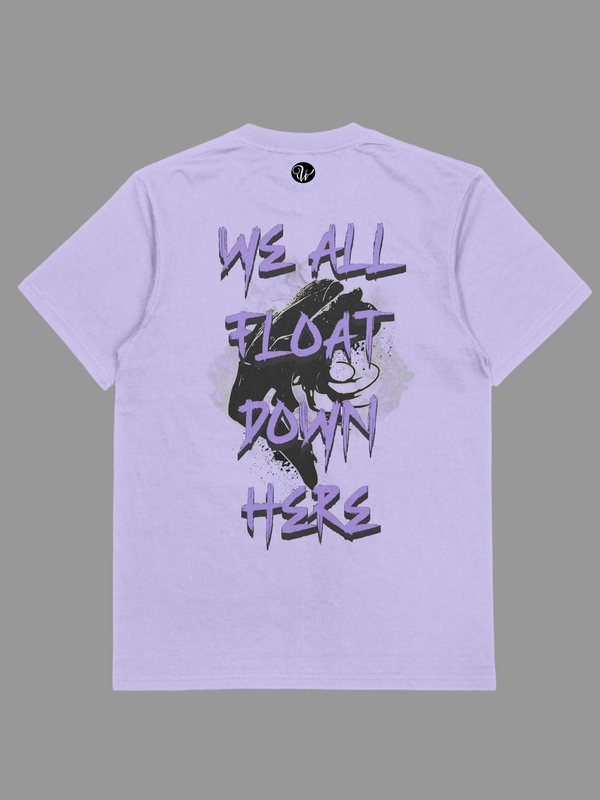 Float Down Here Lavender Oversized T-Shirt