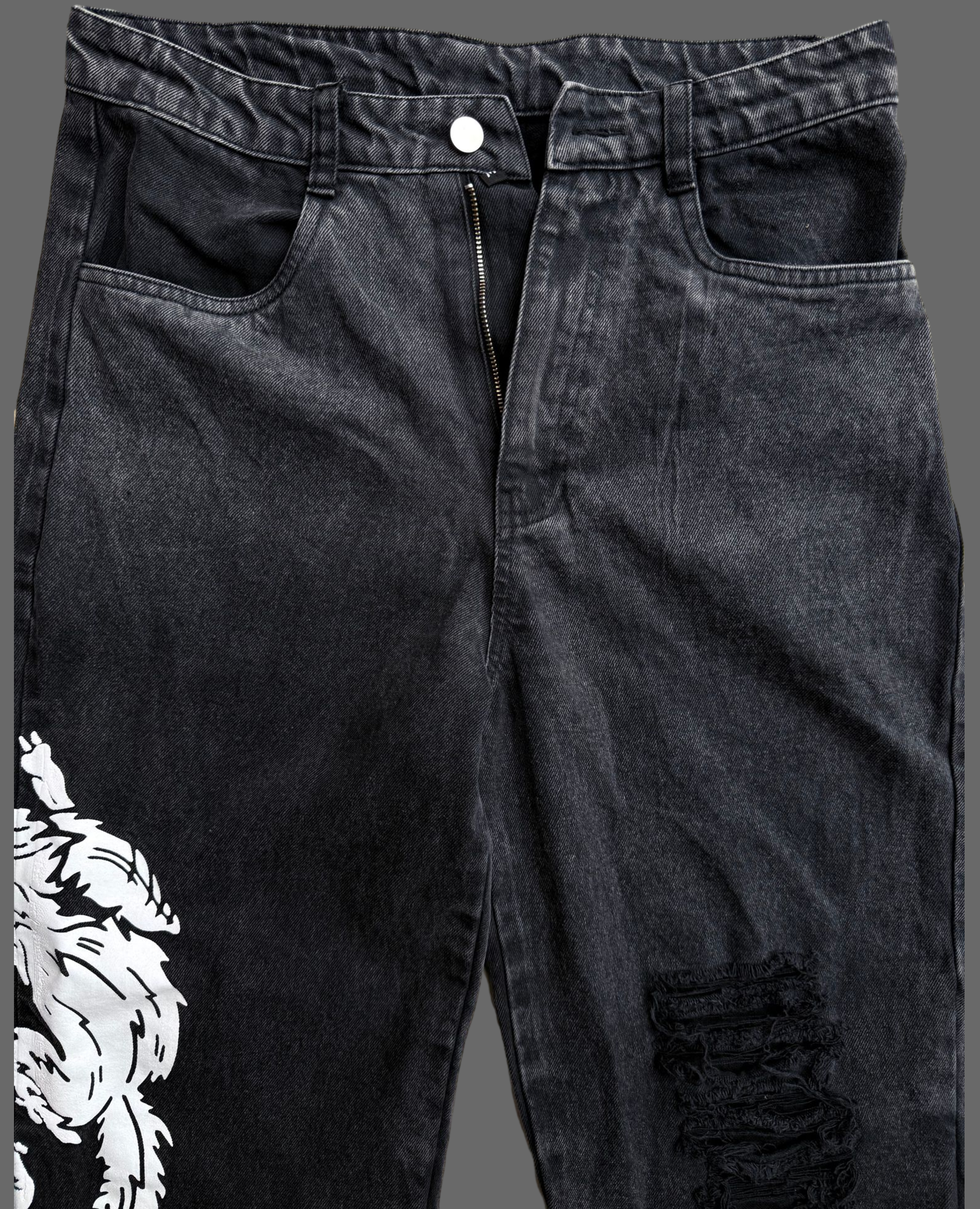 Running Again? Black Washed Denim