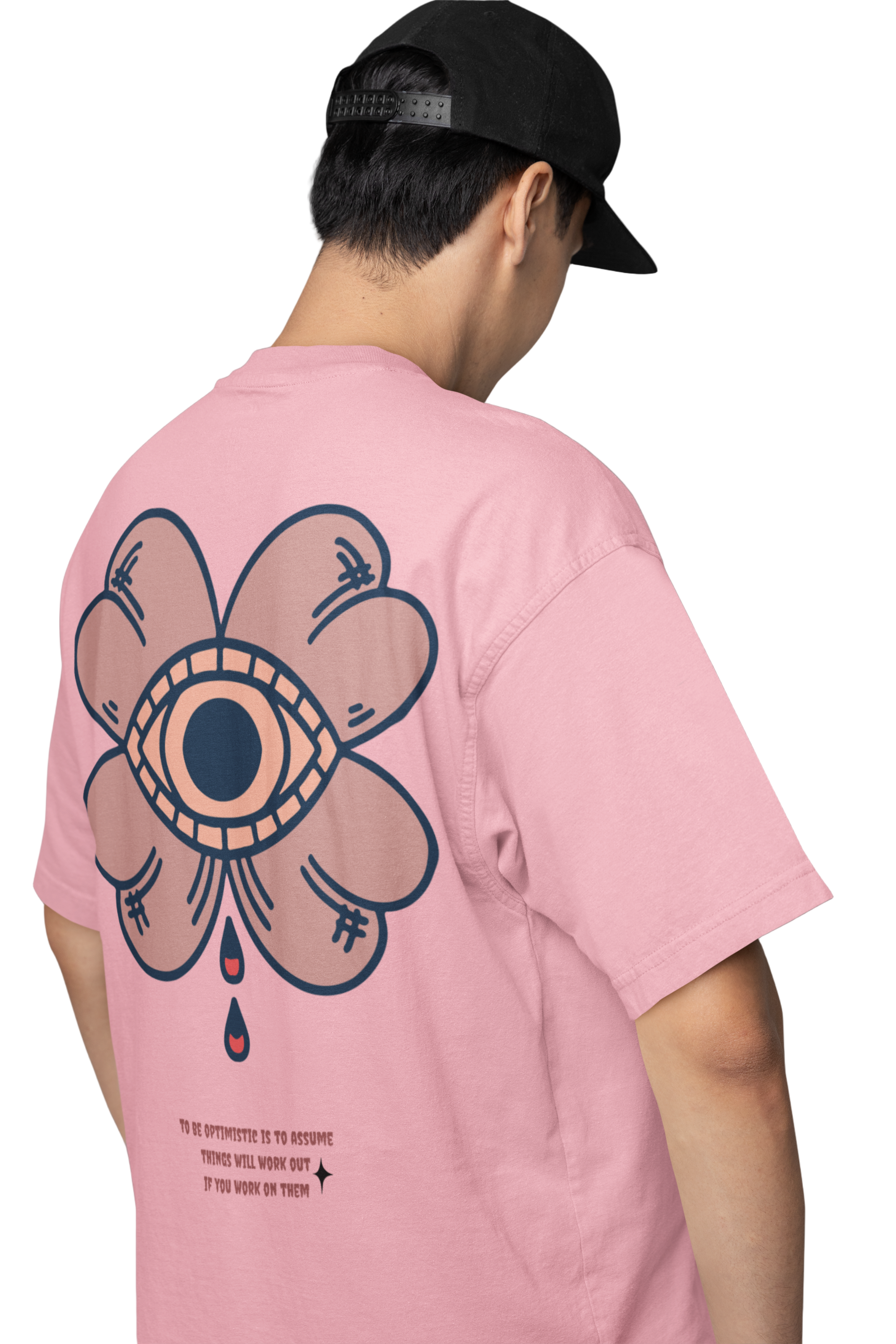 Pink Optimism Graphic T-Shirt