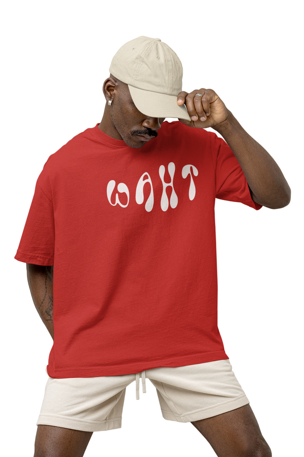 Hot Red Anti-Stress Oversized T-Shirt