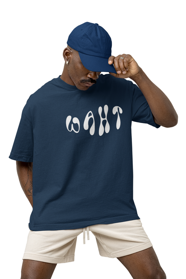 Dark Blue Anti-Stress Oversized T-Shirt