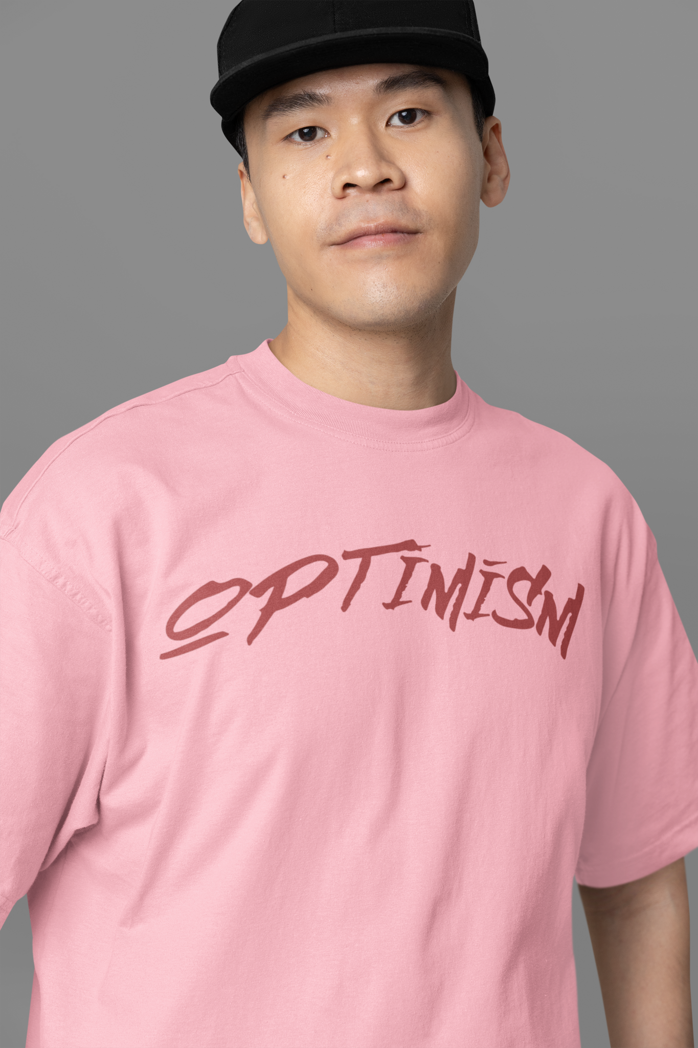 Pink Optimism Graphic T-Shirt