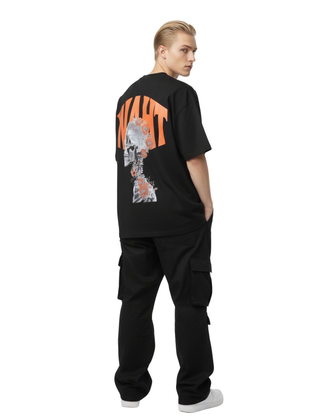 Key To Success Black Oversized T Shirt